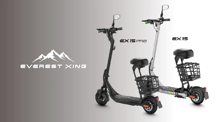 移動の選択肢に”安心”と”便利さ”を。日本発のモビリティブランド「EVEREST XING」から特定原付電動キックボードEX15シリーズ専用カゴ付きサドルを2025年6月23日（月）にリリースします。